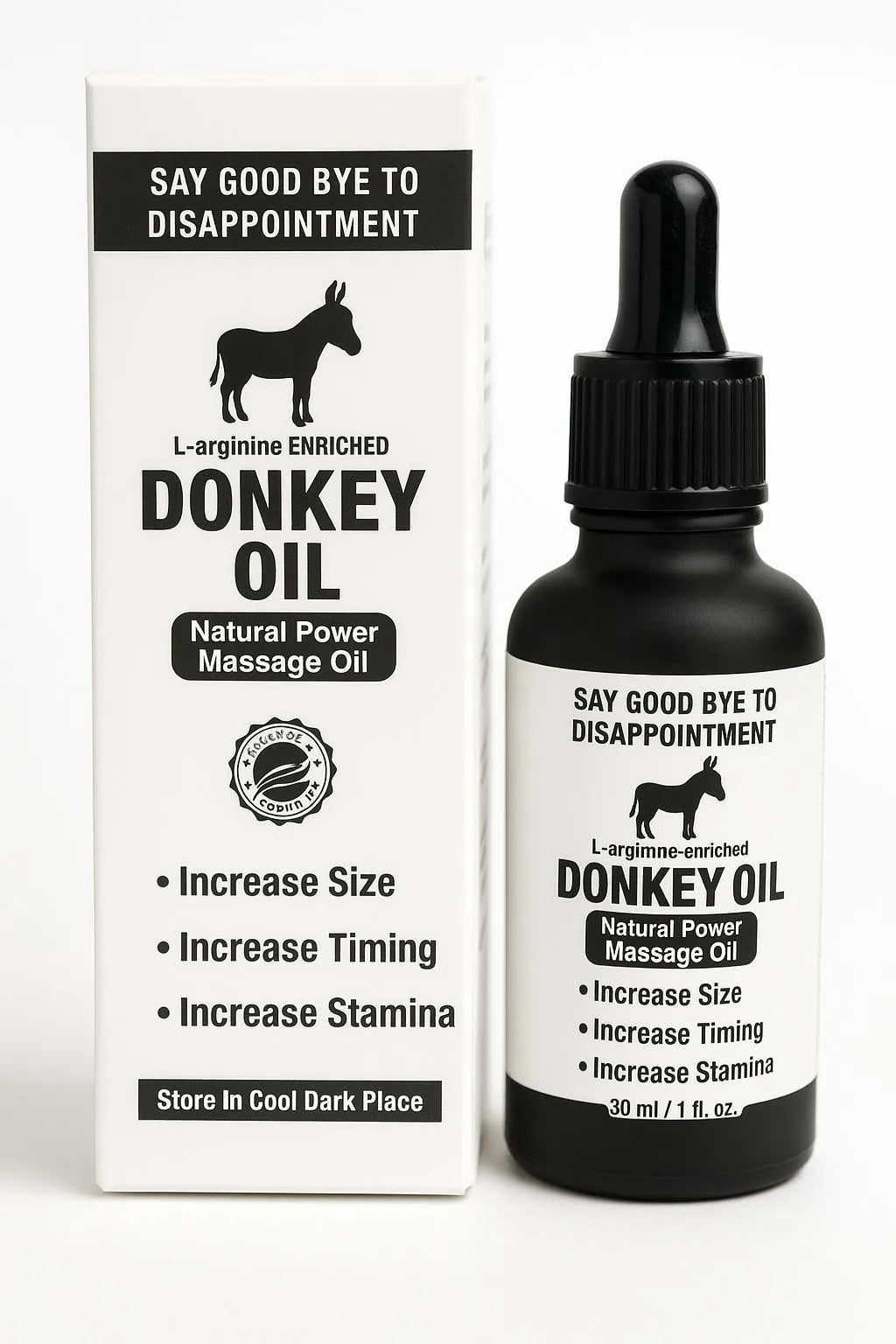Donkey Oil 30ml,Timing&Stamina Enhancement