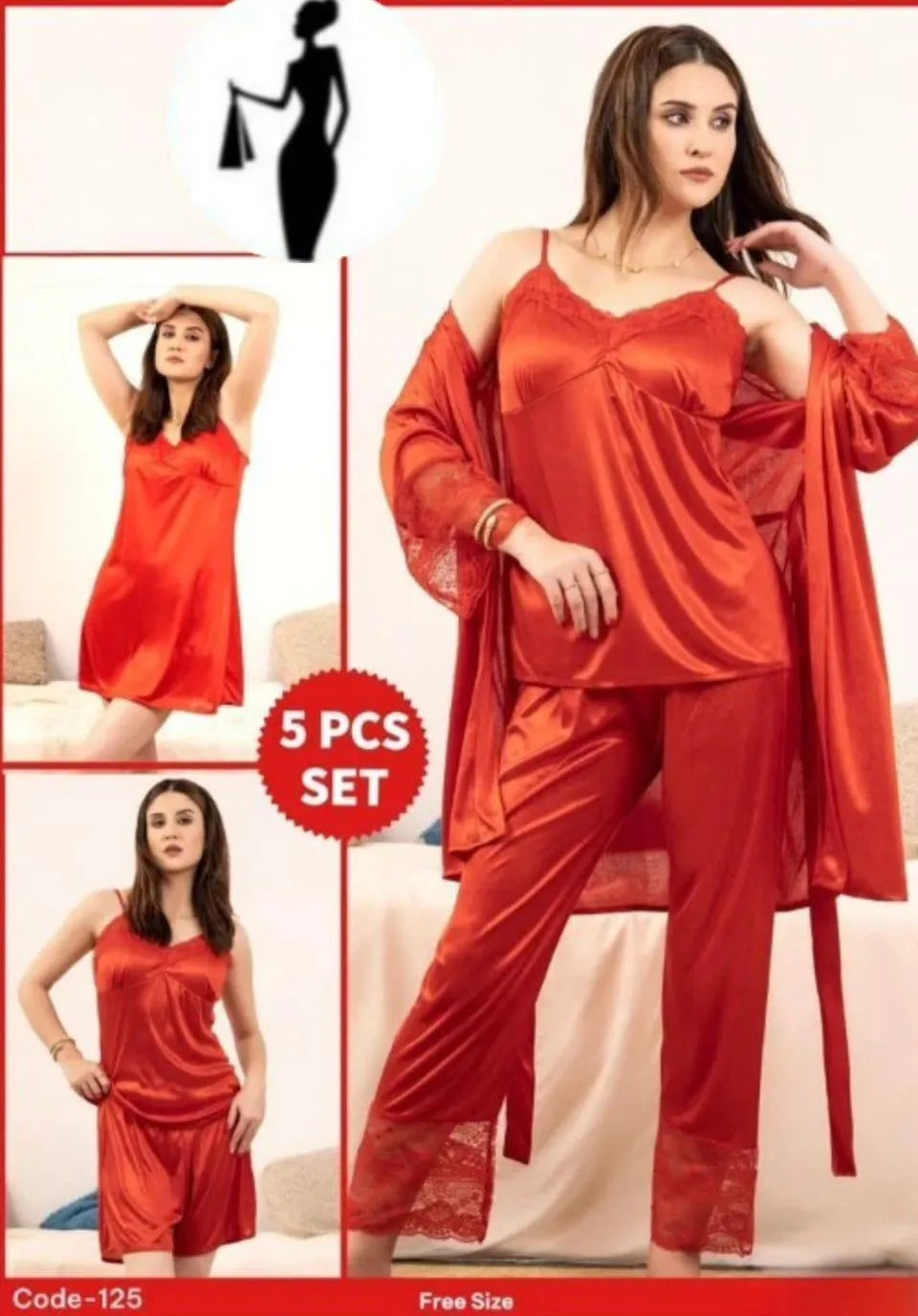 5-Piece Set | Code 125 | Free Size Collection – Aashnaa / Aashkaa