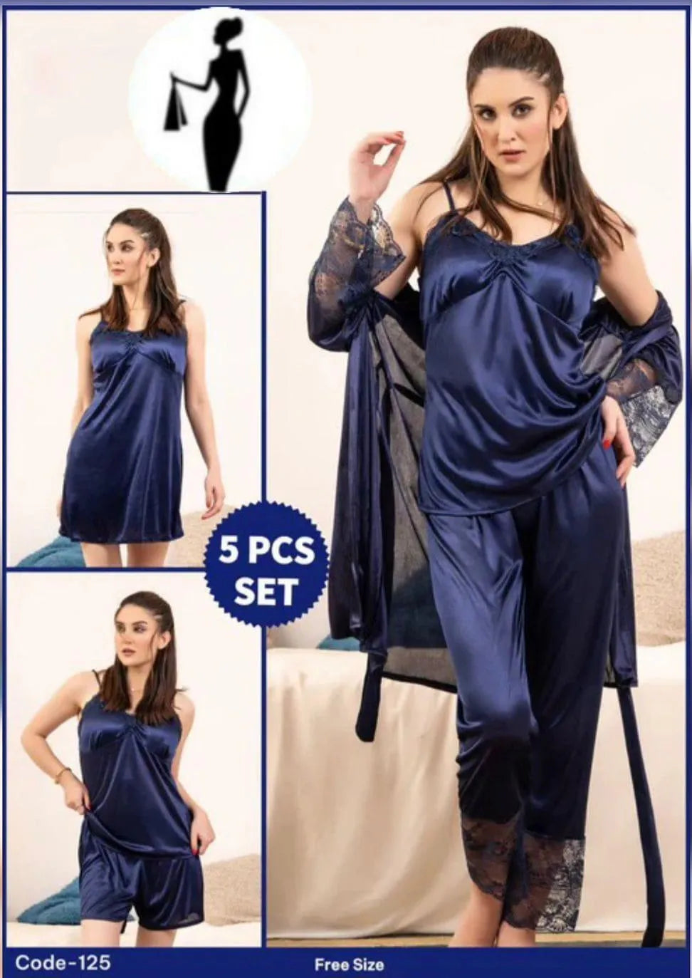 5-Piece Set | Code 125 | Free Size Collection – Aashnaa / Aashkaa