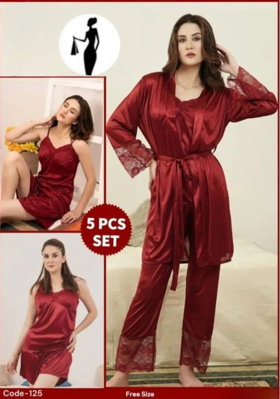 5-Piece Set | Code 125 | Free Size Collection – Aashnaa / Aashkaa