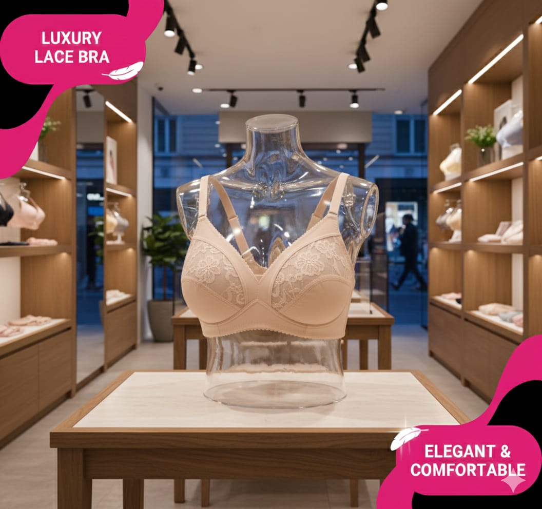 Ethereal Lace Full-Coverage Everyday Support Bra